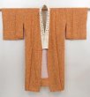 Photo5: 5004T01z570  Japanese Kimono Silk JUBAN Toys Orange-Brown (5)