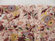 Photo8: 5004T02z550 Vintage Japanese Kimono Silk KOMON Flowers Off-white (8)