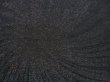 Photo4: 5004T05z680 Vintage Japanese Kimono Silk HAORI  Black (4)