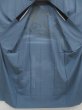 Photo6: 5004T07z510  Japanese Kimono Synthetic Men's JUBAN Tiger Steel blue (6)