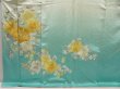 Photo5: 5006T01z1380 Vintage Japanese Kimono Silk FURISODE Flowers Off-white (5)