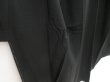 Photo3: 5006T03z1080  Japanese Kimono Silk KUROMONTSUKI Plain Black (3)