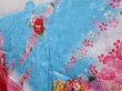 Photo2: 5006T04z280  Japanese Kimono Synthetic Girl's  Flowers Pink-Purple (2)