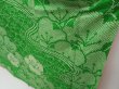 Photo4: 5006T12z1300 Vintage Japanese Kimono Silk SHIBORI FURISODE Plum blossom (4)