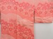 Photo3: 5013T03z550 Vintage Japanese Kimono Silk SHIBORI HAORI Flowers Pink (3)