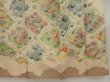 Photo7: 5013T11z800 Vintage Japanese Kimono Silk TSUKESAGE Flowers Champagne (7)