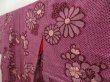 Photo2: 5018T03z690 Antique Japanese Kimono Cotton KOMON Plum blossom Dull purple (2)