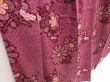 Photo3: 5018T03z690 Antique Japanese Kimono Cotton KOMON Plum blossom Dull purple (3)