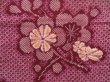 Photo6: 5018T03z690 Antique Japanese Kimono Cotton KOMON Plum blossom Dull purple (6)