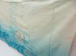 Photo4: 5018T07z1070 Vintage Japanese Kimono Silk SHIBORI FURISODE Flower Light blue (4)