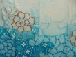 Photo8: 5018T07z1070 Vintage Japanese Kimono Silk SHIBORI FURISODE Flower Light blue (8)