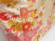 Photo3: 5018T12z960 Vintage Japanese Kimono Silk FURISODE Chrysanthemum Light cream (3)