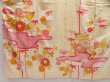 Photo5: 5018T12z960 Vintage Japanese Kimono Silk FURISODE Chrysanthemum Light cream (5)