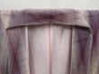 Photo7: 5018T13z830 Vintage Japanese Kimono Silk TSUMUGI  Dark grape Gray (7)