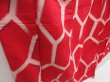 Photo3: 5019T06z680 Vintage Japanese Kimono Silk MEISEN KOMON Kikko Red (3)