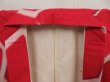 Photo8: 5019T06z680 Vintage Japanese Kimono Silk MEISEN KOMON Kikko Red (8)