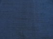 Photo4: 5019T07z960 Vintage Japanese Kimono Silk Men's  Plain Navy (4)