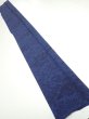 Photo5: 1U07z50  Japanese Kimono Crepe Silk  FABRIC Flowers Indigo 61.4x7.9 (5)