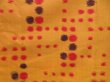 Photo6: 5025T08z710 Vintage Japanese Kimono Silk TSUMUGI  Dark yellow (6)