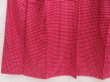 Photo3: 5025T09z620 Vintage Japanese Kimono Silk MEISEN KOMON Dot Wine red (3)