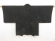 Photo3: 5027T01z590 Vintage Japanese Kimono Silk HAORI Paulownia Black (3)