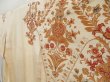 Photo2: 5027T04z1130 Vintage Japanese Kimono Silk TSUKESAGE Flower Peach (2)