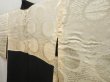 Photo8: 5027T09z650 Vintage Japanese Kimono Silk HAORI Flower Black (8)