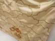 Photo4: 5027T10z1040 Vintage Japanese Kimono Silk FURISODE Chrysanthemum Light cream (4)