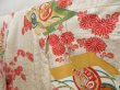 Photo2: 5104T12z1170 Vintage Japanese Kimono Silk FURISODE Chrysanthemum Off-white (2)