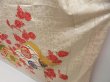 Photo4: 5104T12z1170 Vintage Japanese Kimono Silk FURISODE Chrysanthemum Off-white (4)