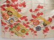 Photo5: 5104T12z1170 Vintage Japanese Kimono Silk FURISODE Chrysanthemum Off-white (5)