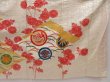 Photo7: 5104T12z1170 Vintage Japanese Kimono Silk FURISODE Chrysanthemum Off-white (7)