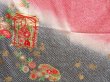 Photo8: 5105T02z910 Vintage Japanese Kimono Silk Girl's  Shell box Red-Pink Shibori (8)