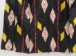 Photo4: 5105T09z590 Vintage Japanese Kimono Silk MEISEN KOMON Black (4)