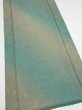 Photo2: 1T03z  Japanese Kimono Silk  FABRIC Suminagashi Cyan (2)