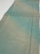 Photo3: 1T03z  Japanese Kimono Silk  FABRIC Suminagashi Cyan (3)