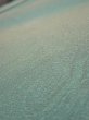 Photo4: 1T03z  Japanese Kimono Silk  FABRIC Suminagashi Cyan (4)