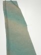 Photo3: 1T06z40  Japanese Kimono Silk  FABRIC Suminagashi Cyan 59.1x7.3 (3)