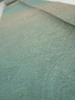 Photo4: 1T07z50  Japanese Kimono Silk  FABRIC Suminagashi Cyan 83.5x6.9 (4)