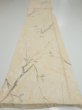 Photo7: 1T05z90  Japanese Kimono Silk  FABRIC Suminagashi Off-white 66.9x14.4 (7)